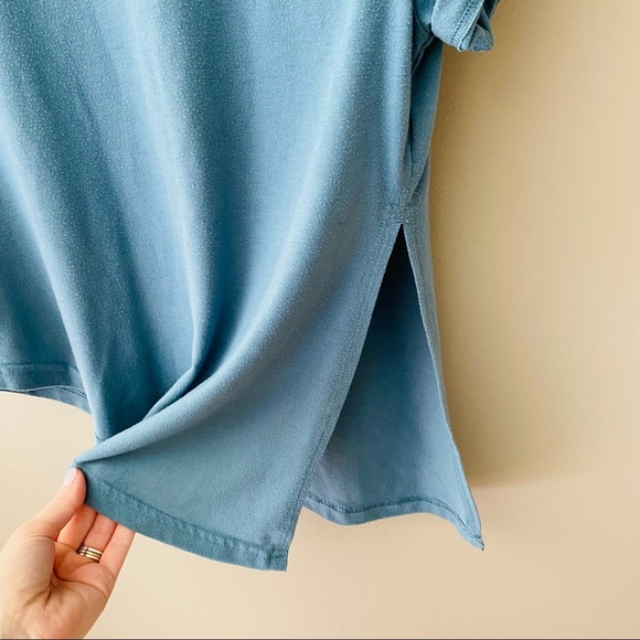 Gymshark Essential Tee Blue Sz XS - Picture 6 of 10